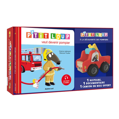 P'tit Loup - Mon Coffret Pompier-Auzou-AUZ-782898247682-CLÉMENT