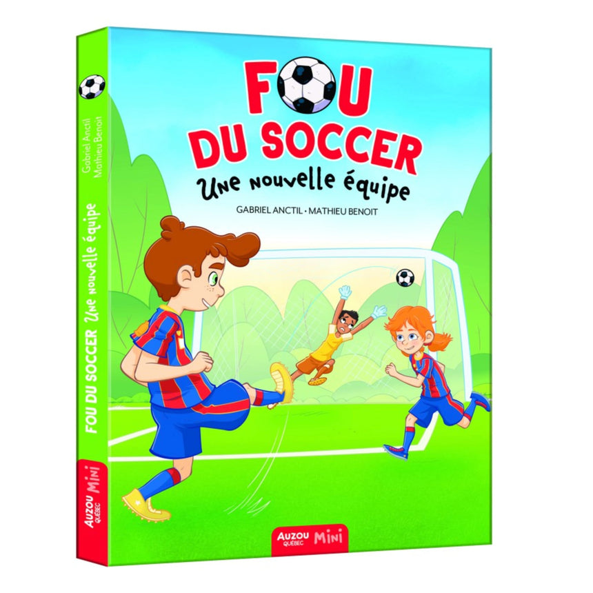Fou Du Soccer - Une Nouvelle Équipe-Auzou-AUZ-782898247750-CLÉMENT