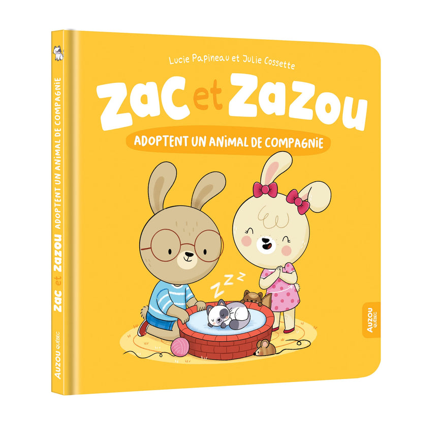 Zac Et Zazou Adoptent un Animal de Compagnie-Auzou-AUZ-782898248467-CLÉMENT