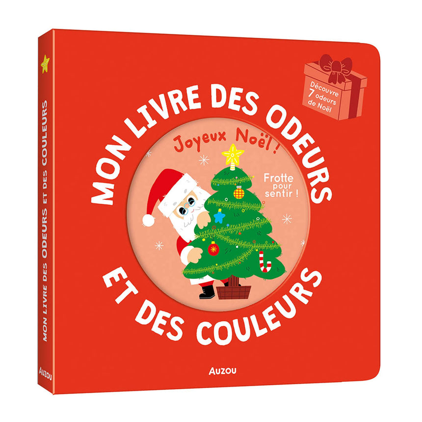 Mon Livre des Odeurs et des Couleurs - Joyeux Noël-Auzou-AUZ-791039500296-CLÉMENT