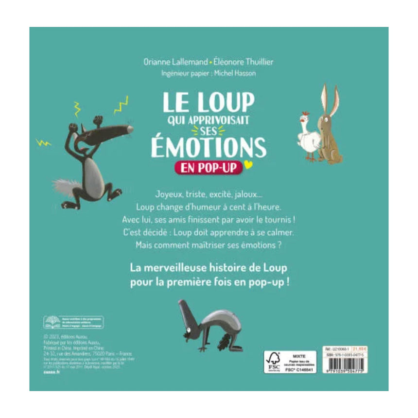 Le Loup qui Apprivoisait ses Émotions-Auzou-AUZ-791039504775-CLÉMENT