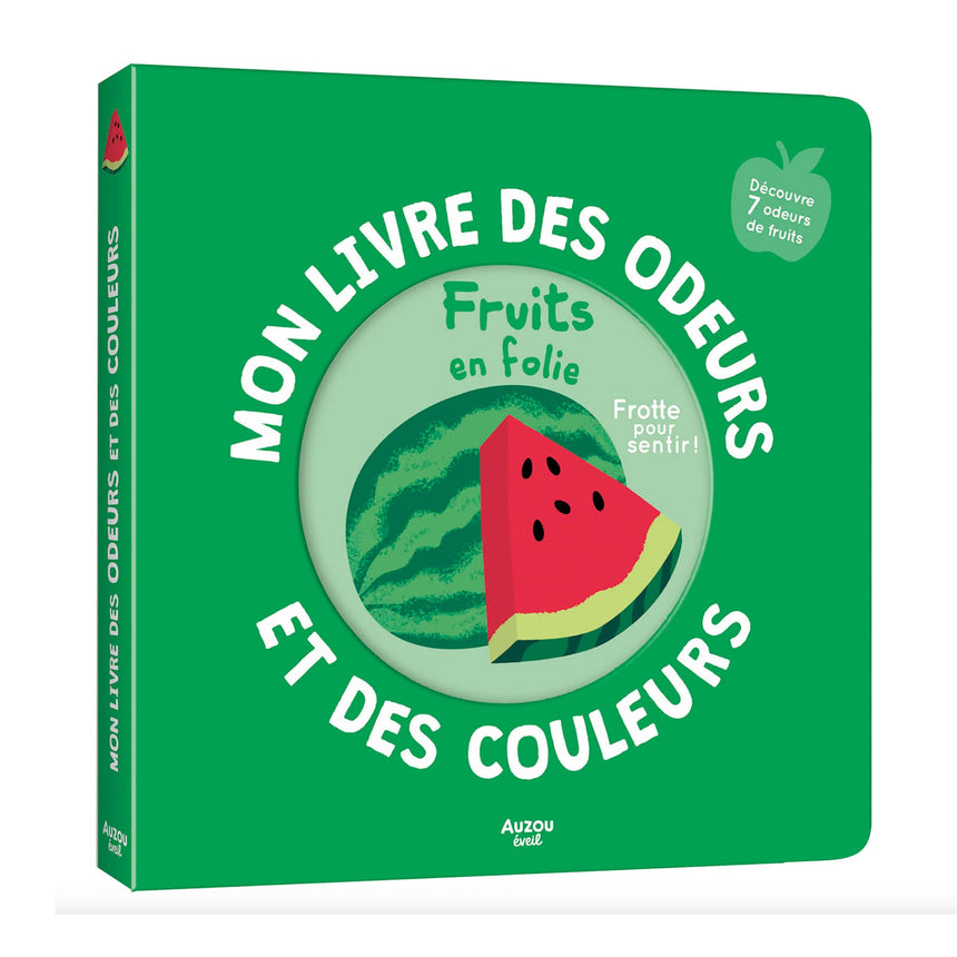 Mon Livre des Odeurs et des Couleurs: Fruits en Folie-Auzou-AUZ-791039506984-CLÉMENT