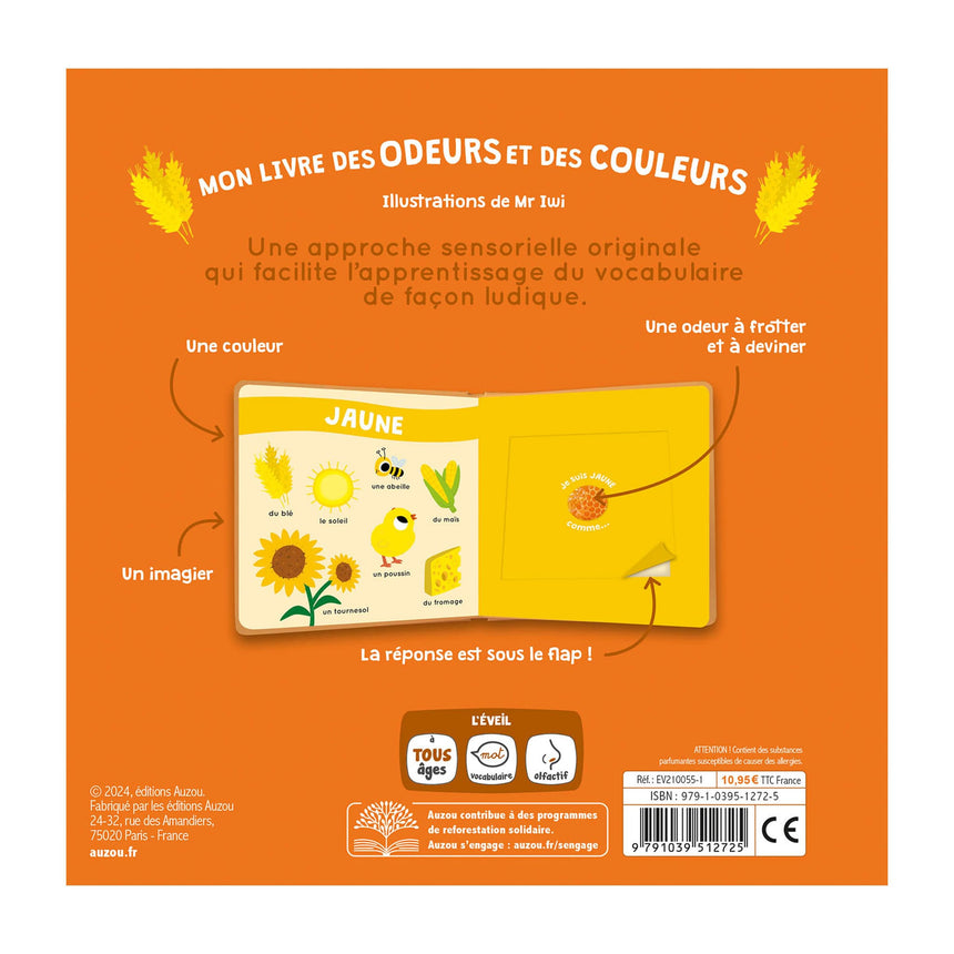 Mon Livre Des Odeurs : La Ferme-Auzou-AUZ-791039512725-CLÉMENT