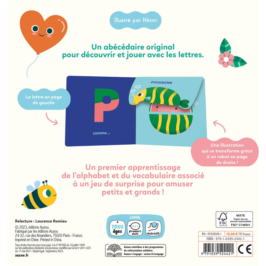 ABC Surprise Mon Premier Abécédaire-Auzou-AUZ-791039524421-CLÉMENT