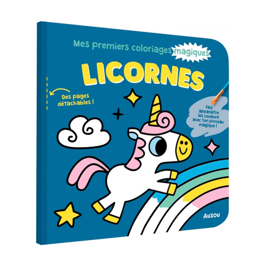 Mes Premiers Coloriages - Licornes-Auzou-AUZ-791039527873-CLÉMENT