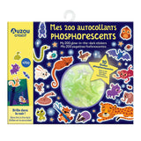 Mes 200 Autocollants phosphorescents-Auzou-AUZ-791039536295-CLÉMENT