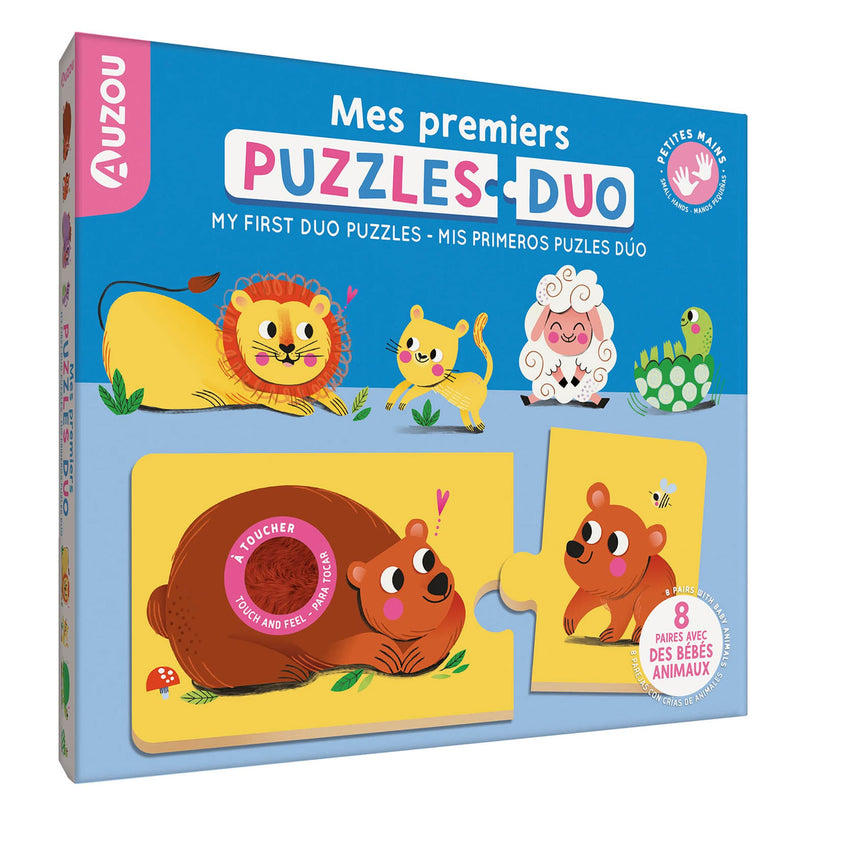 Mes Premiers Puzzles - Duo Animaux-Auzou-AUZ-791039536882-CLÉMENT