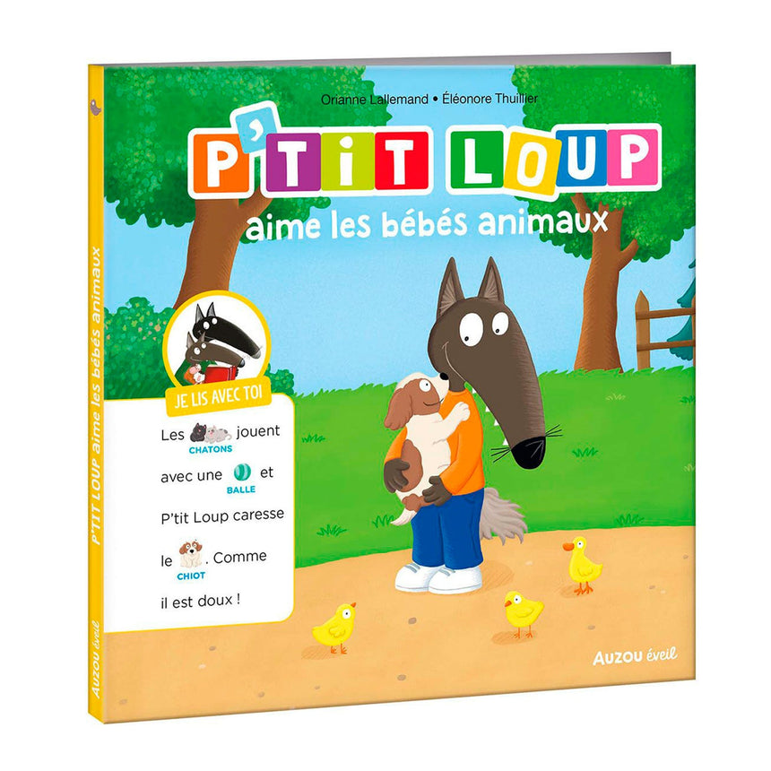 P'tit Loup Aime Les Bébés Animaux-Auzou-AUZ-791039539258-CLÉMENT