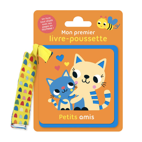 Livre pour Poussette en Feutrine - Petits amis-Auzou-AUZ-791039540827-CLÉMENT