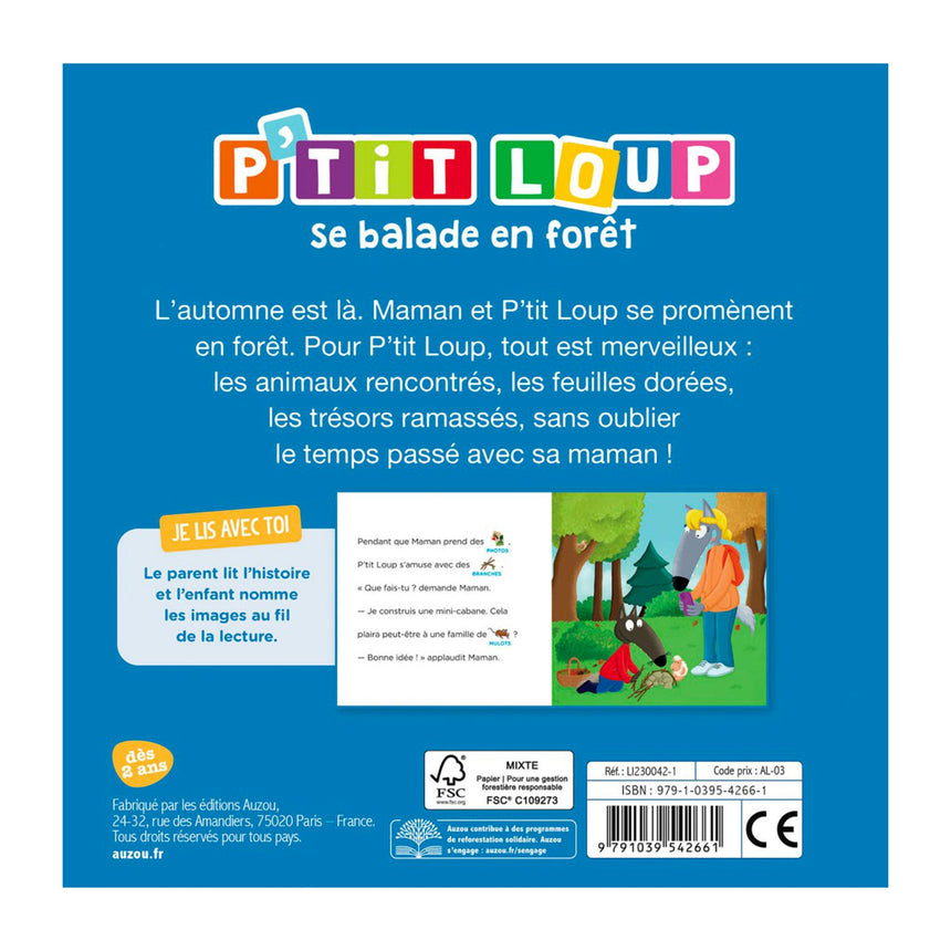 P'tit Loup Se Balade En Forêt-Auzou-AUZ-791039542661-CLÉMENT