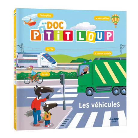 Mon Doc P'tit Loup - Les Véhicules-Auzou-AUZ-791039543996-CLÉMENT