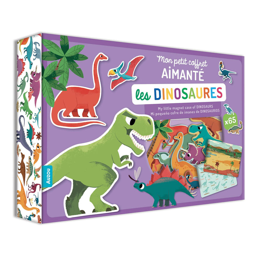 Mon Petit Coffret Aimanté- Les Dinosaures-Auzou-AUZ-791039546096-CLÉMENT
