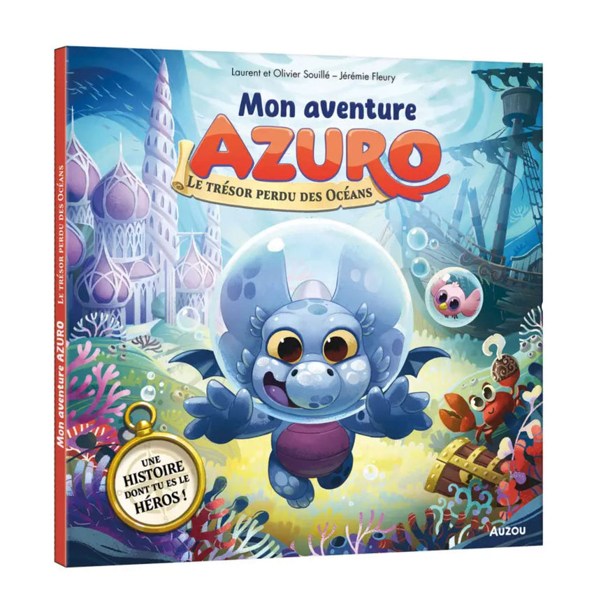 Mon Aventure Azuro - Le Trésor Perdu des Océans-Auzou-AUZ-791039547000-CLÉMENT