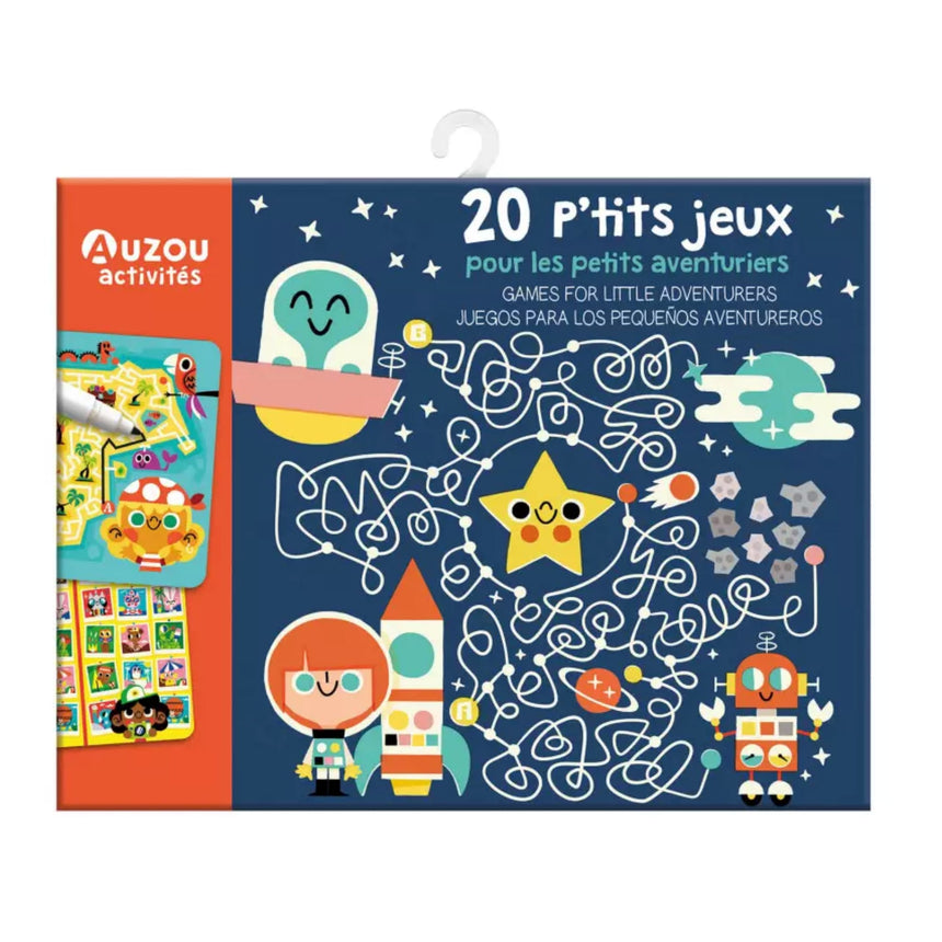 20 P'Tits Jeux pour les Petits Aventuriers-Auzou-AUZ-791039553322-CLÉMENT
