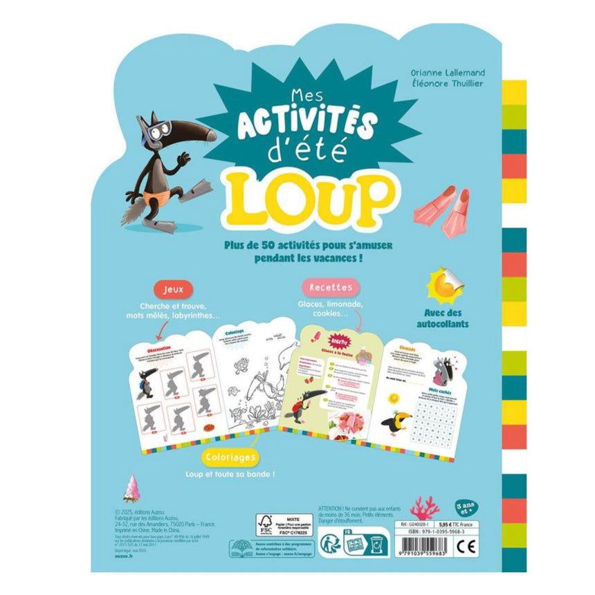 Loup - Mes Activités D'Été-Auzou-AUZ-791039559683-CLÉMENT