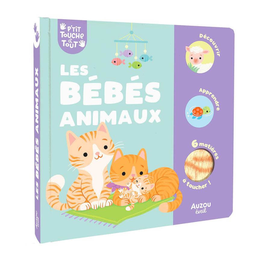 P'tit Touche à Tout - Les Bébés Animaux-Auzou-AUZ-791039562959-CLÉMENT