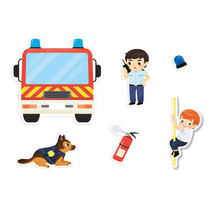 Mes 500 Autocollants Police et Pompiers-Auzou-AUZ-791039565530-CLÉMENT