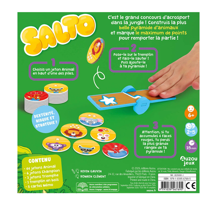 Jeu Salto - Fais Sauter Tes Jetons-Auzou-AUZ-791039567695-CLÉMENT