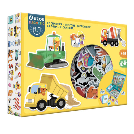 Mon Petit Coffret Aimanté - Le Chantier-Auzou-AUZ-791039574853-CLÉMENT