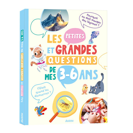 Les petites et grandes questions de mes 3-6 ans-Auzou-AUZ-791039575669-CLÉMENT