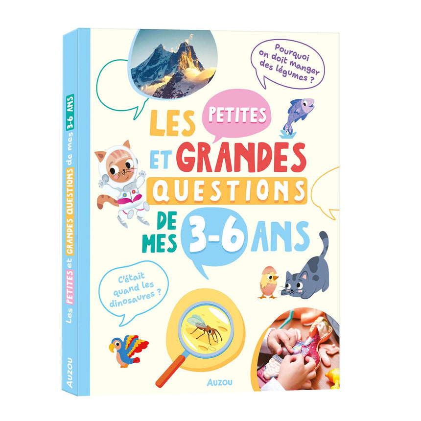 Les petites et grandes questions de mes 3-6 ans-Auzou-AUZ-791039575669-CLÉMENT