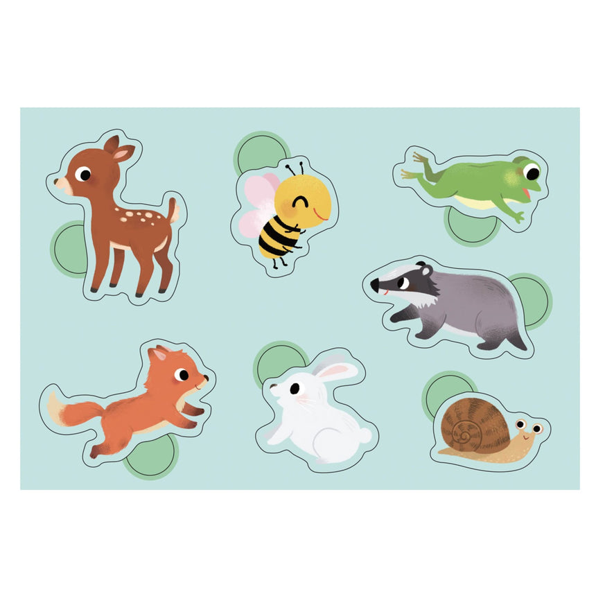 Bébés Animaux: 100 Gommettes-Auzou-AUZ-791039577106-CLÉMENT