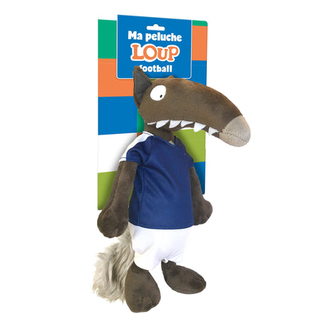 Ma Peluche Loup Football-Auzou-AUZ-791039577618-CLÉMENT