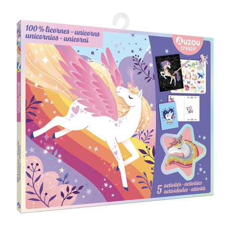 Ma Pochette D'artiste 100% Licorne-Auzou-AUZ-791039578103-CLÉMENT