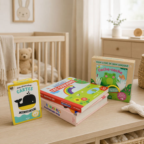 Ensemble de Livres (4) Cadeau de Naissance-Auzou-AUZ-791039591645-CLÉMENT