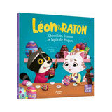 Léon le Raton: Chocolats, Bisous et Lapin de Pâques-Auzou-AUZ-82898244674-CLÉMENT