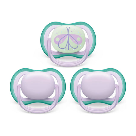 Suce Ultra Air Nuit 0-6 mois Lilas / Papillon (3)-Philips Avent-AVE-PASCF08567-CLÉMENT