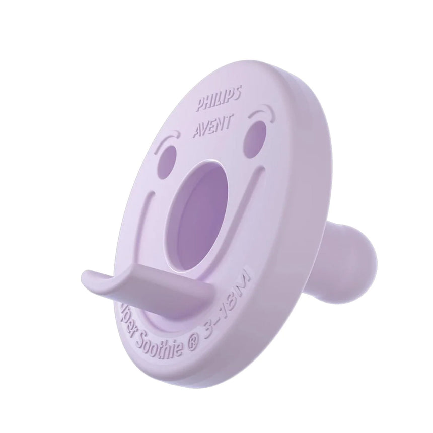 Suce Soothie Rose Lila 0-3mois (2)-Philips Avent-AVE-PASCF19020-CLÉMENT
