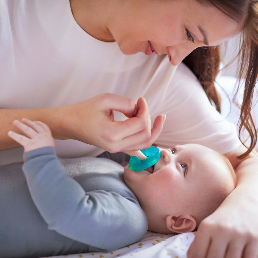 Suce Soothie Vert 3mois + (2)-Philips Avent-AVE-PASCF19205-CLÉMENT