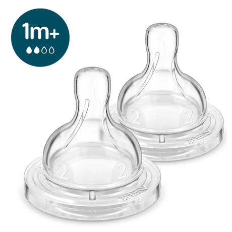 Tétines Anticolique (2) Niveau 2 pour 1mois+-Philips Avent-AVE-PASCY76202-CLÉMENT