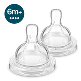 Tétines Anticolique (2) Niveau 4 pour 6mois+-Philips Avent-AVE-PASCY76402-CLÉMENT