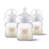 Biberon Verre (3) Naturel 4oz-Philips Avent-AVE-PASCY91003-CLÉMENT