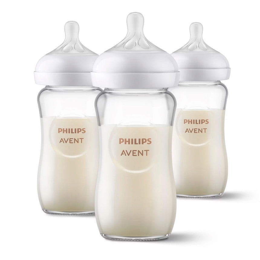 Biberon Verre (3) Naturel 8oz-Philips Avent-AVE-PASCY91303-CLÉMENT