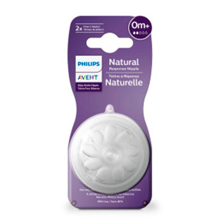 Tétines(2)Naturel 0m+ Niveau 2-Philips Avent-AVE-PASCY96202-CLÉMENT