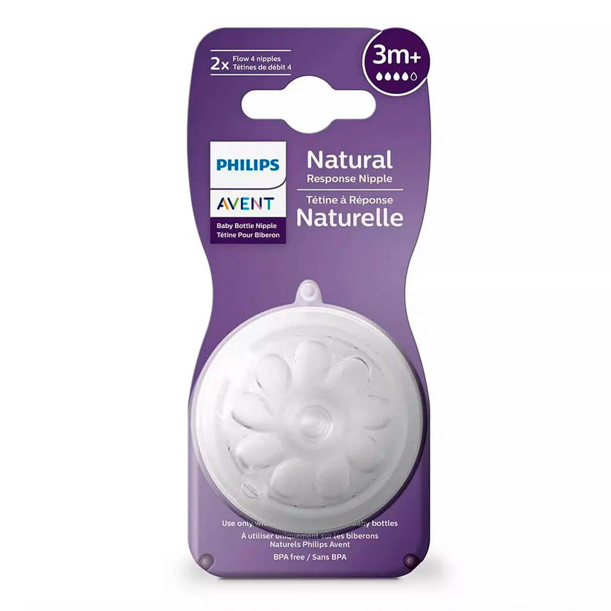 Tétines(2)Naturel 3m+ Niveau 4-Philips Avent-AVE-PASCY96402-CLÉMENT