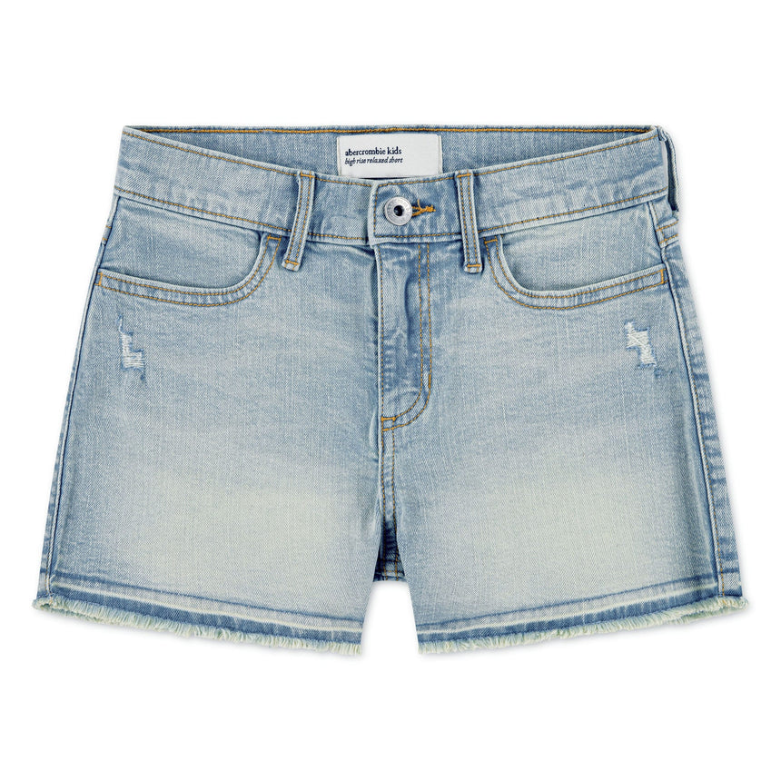 Short Taille Haute 5-18ans-Abercrombie Kids-Denim-7-8-A&F-43AL66-LDW-CLÉMENT