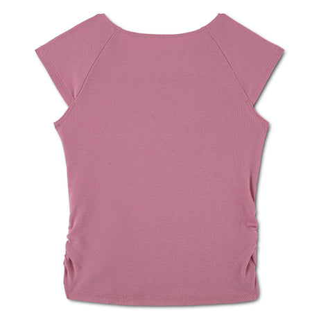 T-shirt Côtelé 5-18ans-Abercrombie Kids-A&F-43AM26-AMR-CLÉMENT