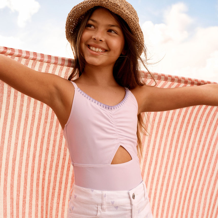 Maillot À Découpe Uni 5-18ans-Abercrombie Kids-A&F-43AM40-P5B-CLÉMENT