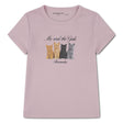T-shirt Me & The Girls 5-18ans-Abercrombie Kids-Rose-7-8-A&F-43AN34-AGX-CLÉMENT