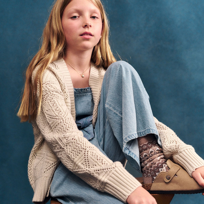 Gilet Tricot Boucle 5-18ans-Abercrombie Kids-A&F-43AW09-X1U-CLÉMENT