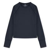 T-shirt Raglan Ypb 5-18ans-Abercrombie Kids-Noir-7-8-A&F-43AW61-K0I-CLÉMENT