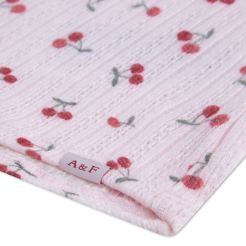 T-shirt Rosette Pointelle 5-18ans-Abercrombie Kids-A&F-43AY71-APJ-CLÉMENT