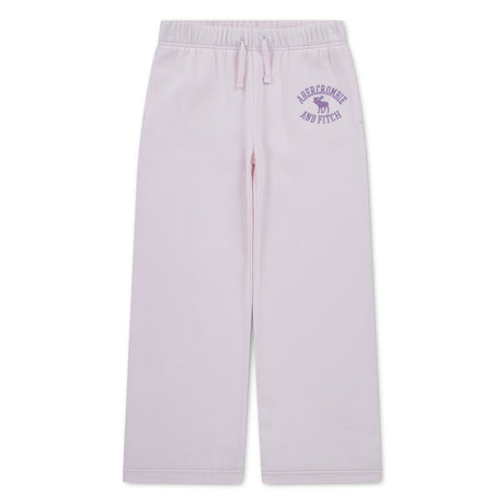 Pantalon Ouaté Évasé Logo 5-18ans-Abercrombie Kids-Rose-7-8-A&F-43CF21-APP-CLÉMENT