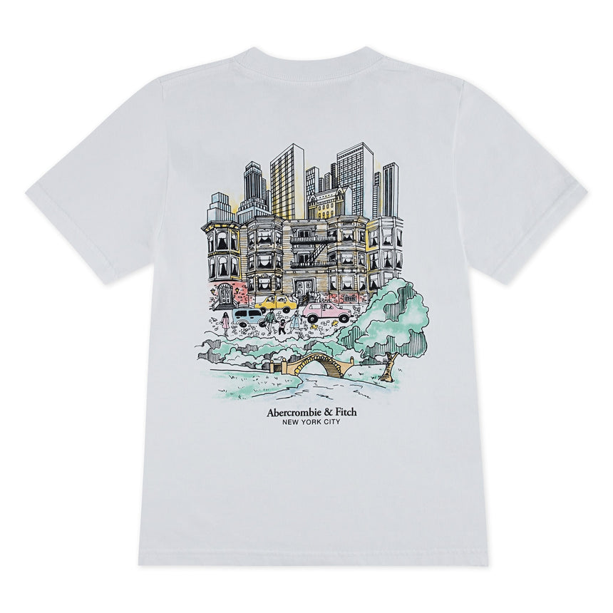 T-shirt Nyc Sketch 5-18ans-Abercrombie Kids-A&F-93AN27-W1T-CLÉMENT