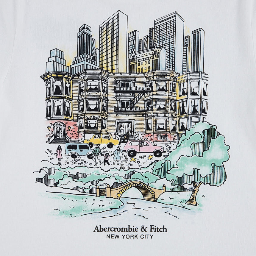 T-shirt Nyc Sketch 5-18ans-Abercrombie Kids-A&F-93AN27-W1T-CLÉMENT