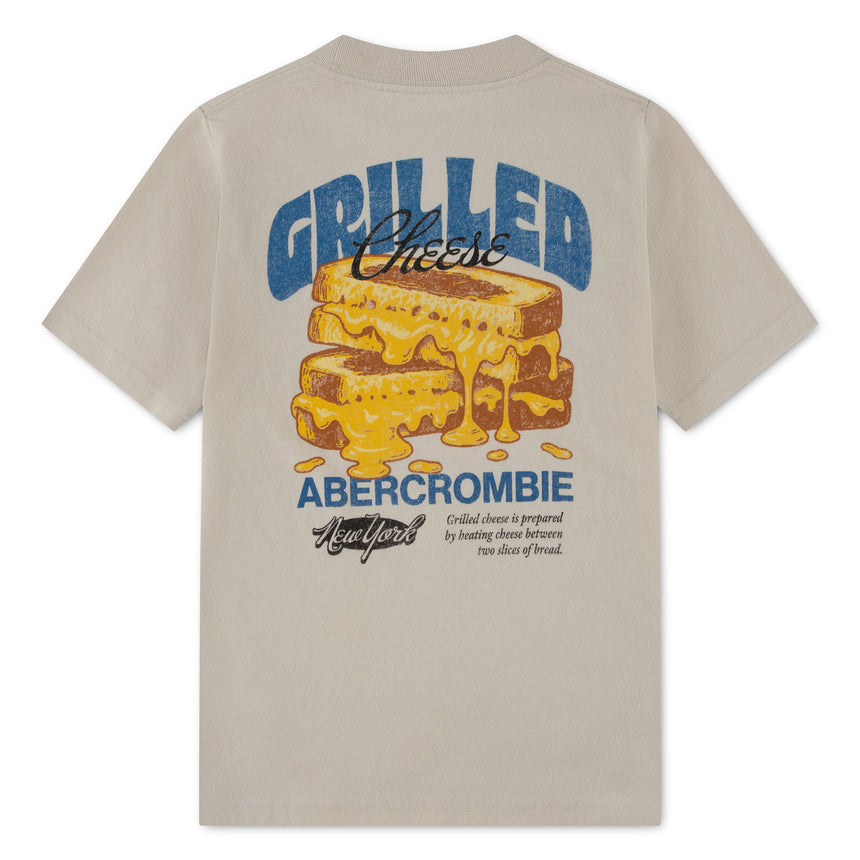T-shirt Grilled Cheese 5-18ans-Abercrombie Kids-A&F-93CG96-X1U-CLÉMENT